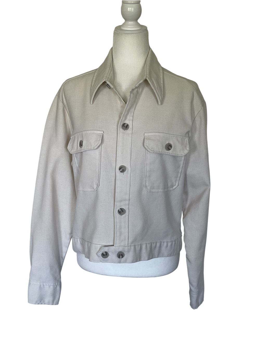 Vintage Levi’s Panatela Lightweight Button Front Canvas Trucker Jacket Western